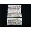 Image 1 : (3) 1986 Ottawa Two Dollar Notes