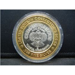 MISSISSIPPI Lion $10 Game token. 999 silver