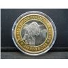 Image 2 : MISSISSIPPI Lion $10 Game token. 999 silver