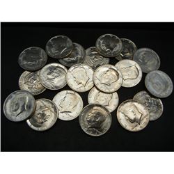 ORIGINAL BU ROLL 1971-D Kennedys. (20) coins