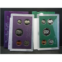 1984, 1998 Proof sets