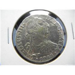 1783 El Cazador 8 Reale. Shipwreck!