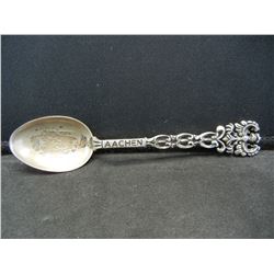 Aachen Germany 925 Silver spoon.