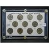 Image 1 : WWII Silver Nickel Uncirculated set in Capitol Holder.