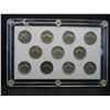 Image 2 : WWII Silver Nickel Uncirculated set in Capitol Holder.