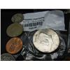 Image 3 : Misc bag of old US/ foreign coins/tokens
