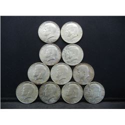 11-40% Silver USA Halves