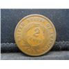 Image 2 : 1869 Fine 2 cent copper. Original