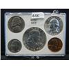 Image 1 : 1958 Mint set with Silver coins