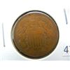 Image 1 : 1868 2 cent copper