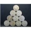 Image 1 : 10-90% WWII Era Silver Halves. LIBERTY!