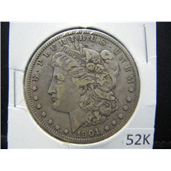 1901-O Morgan Dollar. Lots of Hair!