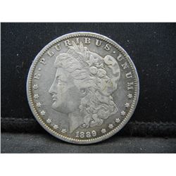 1889-O Morgan Dollar. Nice toning
