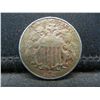 Image 1 : 1876 Shield Nickel Semi Key Date