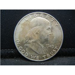 1949 D Franklin Half Dollar Key Date