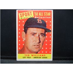 1958 Topps Ted Williams #485