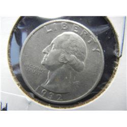 1932 Washington Quarter First Year Issue