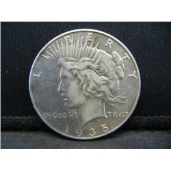 1935 Peace Dollar Higher Grade Better Date