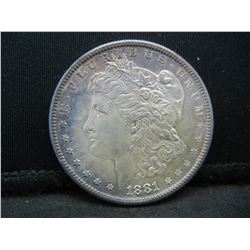 1881 S Morgan Dollar CH BU Strong Strike