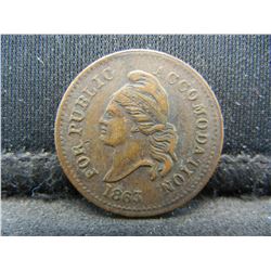 1863 Civil War Token