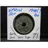 Image 3 : 1949 Spain 50 Centimes Gem One Year type