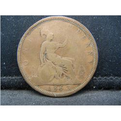 1863 British Large Penny