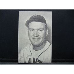 1947 Bond Bread Johnny Mize Rookie Scarce!! HOF