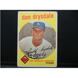 1959 Topps Don Drysdale #387