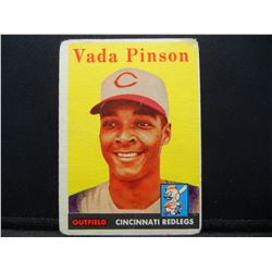 1959 Topps Vada Pinson Rookie #420