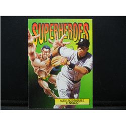 1998 Skybox Alex Rodriguez and Namor Dugout Access Scarce