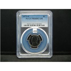 1971 S Jefferson Nickel PCGS PF68DCAM