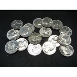(17) Gem BU Washington Quarters Mixed Dates