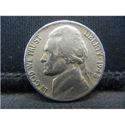 1948 Jefferson Nickel