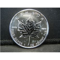 2007 1 Oz. .999 Silver Maple Leaf