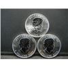 Image 1 : (3) 2008 1 Oz. Maple Leaf's