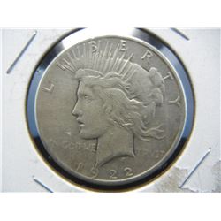 1922s Peace dollar