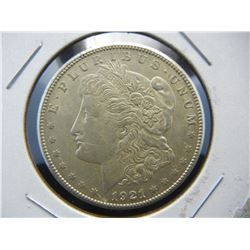 1921s Morgan dollar