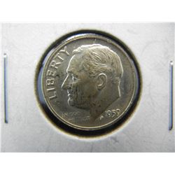 1959 Roosevelt dime