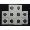 Image 1 : (10) V nickels 1901//1912