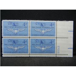 Naval Aviation plate block