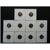 Image 1 : Ten 2000s proof Roosevelt dimes