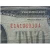 Image 2 : 1928G red seal two dollar bill