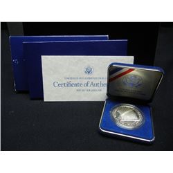 U.S. constitution silver dollar