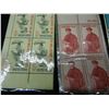 Image 5 : (20) 4 Stamp plated Blocks.  Mint
