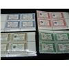 Image 3 : (20) 4 Stamp Plate Blocks.  Mint