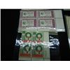 Image 4 : (20) 4 Stamp Plate Blocks.  Mint