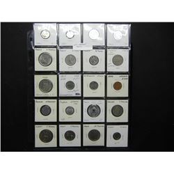 20 Foreign coins