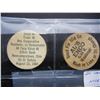 Image 2 : 20 Wooden Nickels.  Nice mix