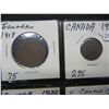Image 3 : 20 Canada Cents.  3 large cents
