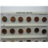 Image 10 : Partial Canada Small Cent Collection.  76 Coins
